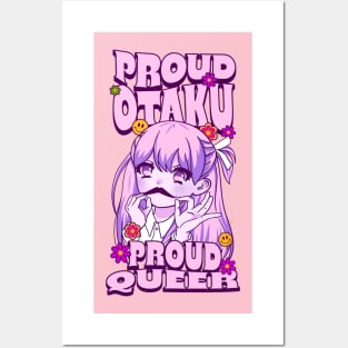 Proud Otaku and Proud Queer Posters and Art